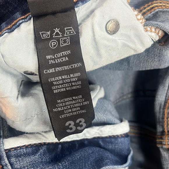 JACK RUSSEL SLIM FIT SMALL WAIST JEANS, SPECIAL EDITION FINE TERRY FABRIC - Picture 3 of 5